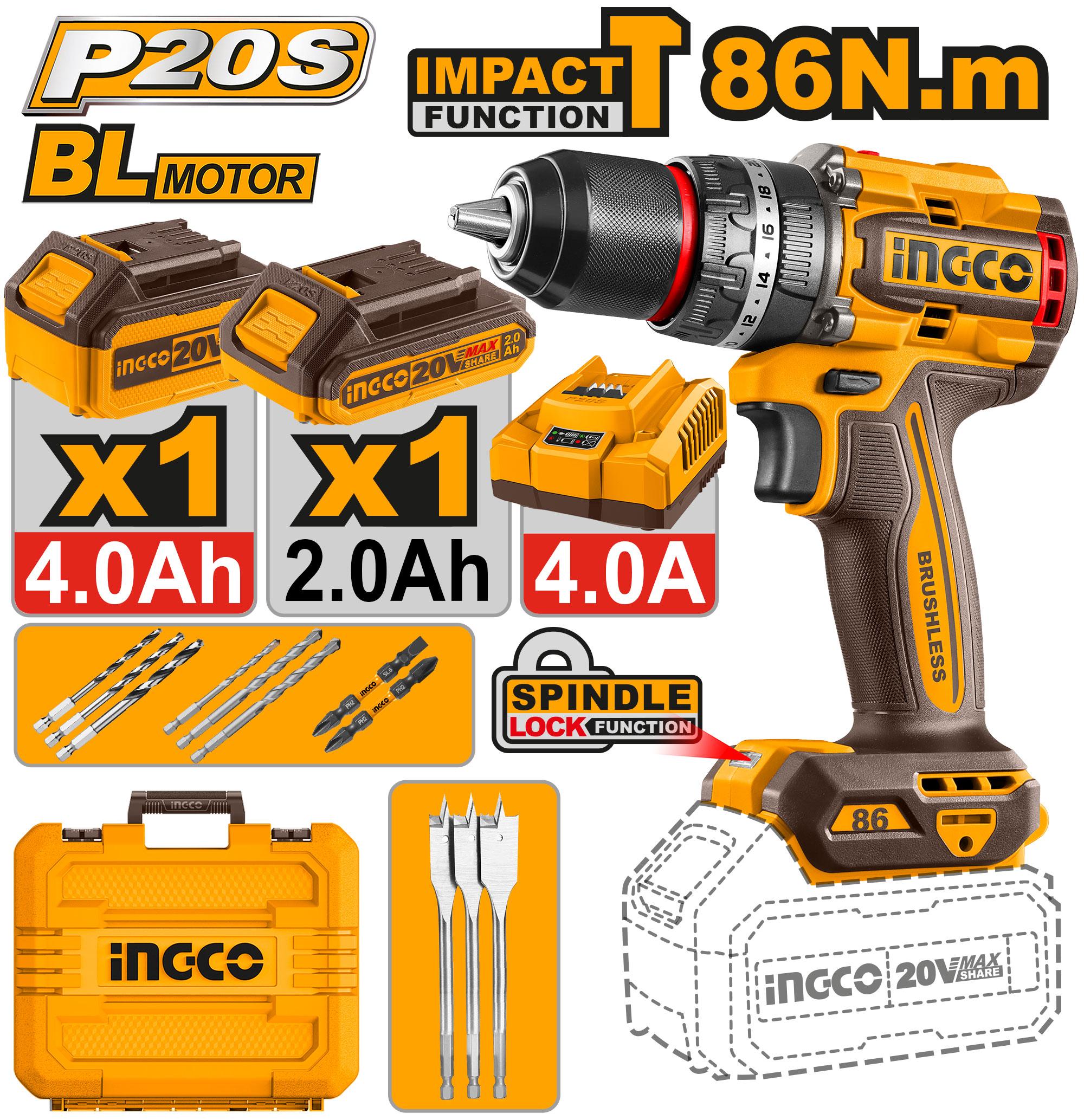 Ingco-Brushless-cordless-impact-drill-CIDLI20868-Marvi_Sons